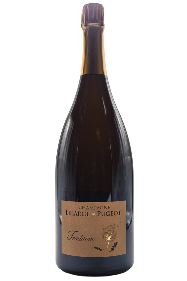 Bottle of Lelarge Pugeot Champagne Brut Nature Pugeot Tradition NV (1.5L)-Sparkling Wine-Flatiron SF