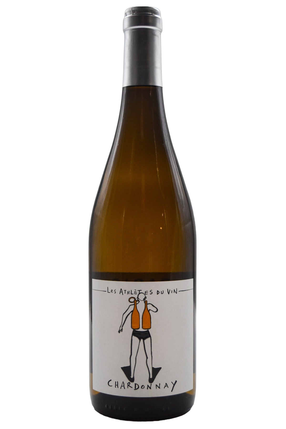 Bottle of Les Athletes du Vin VdF Chardonnay 2024-White Wine-Flatiron SF