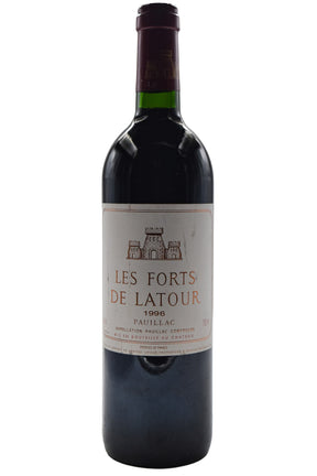 Bottle of Les Forts de Latour Pauillac 1996-Red Wine-Flatiron SF