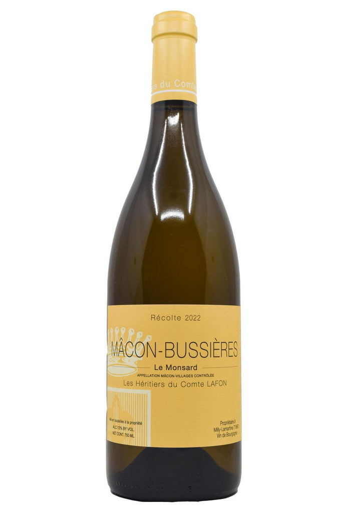 Bottle of Les Heritiers du Comte Lafon Macon-Bussieres Le Monsard 2022-White Wine-Flatiron SF