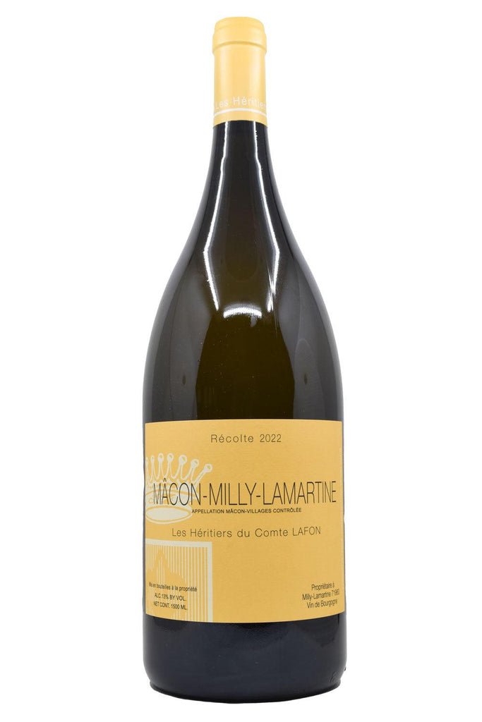 Bottle of Les Heritiers du Comte Lafon Macon Milly-Lamartine 2022 (1.5L)-White Wine-Flatiron SF