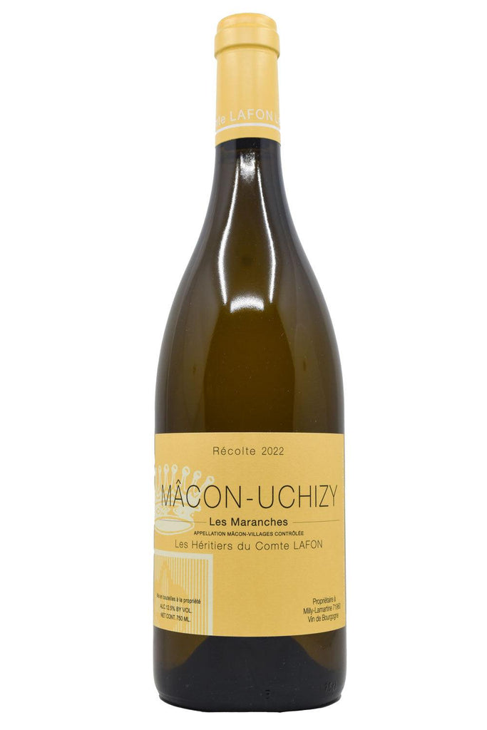 Bottle of Les Heritiers du Comte Lafon Macon-Uchizy Les Maranches 2022-White Wine-Flatiron SF