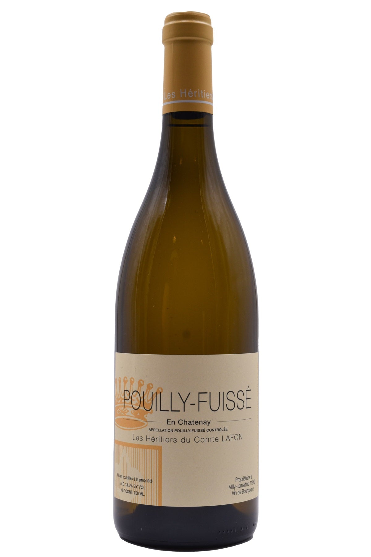 Bottle of Les Heritiers du Comte Lafon Pouilly-Fuisse 2024-White Wine-Flatiron SF