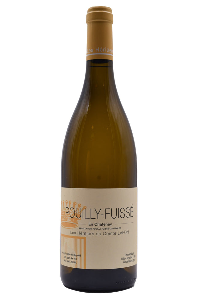 Bottle of Les Heritiers du Comte Lafon Pouilly-Fuisse 2024-White Wine-Flatiron SF