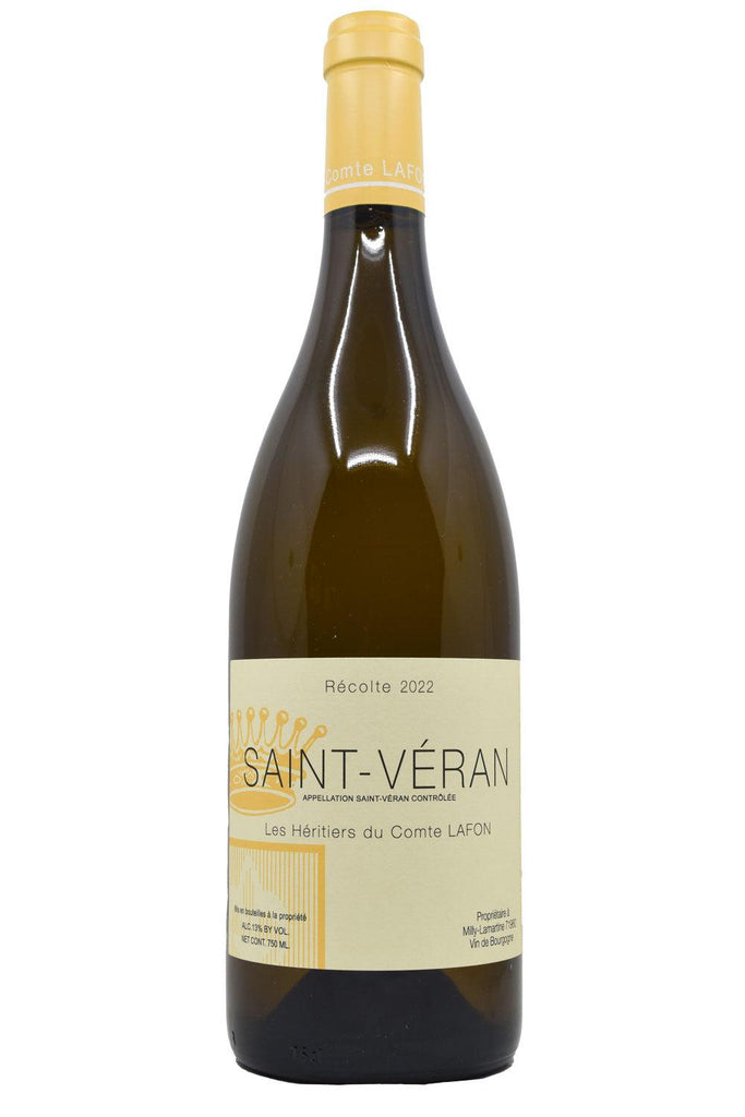 Bottle of Les Heritiers du Comte Lafon Saint-Veran 2022-White Wine-Flatiron SF