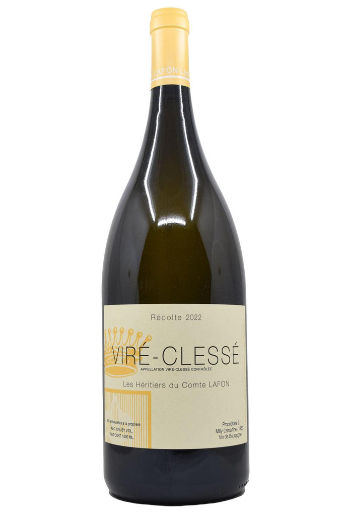 Bottle of Les Heritiers du Comte Lafon Vire-Clesse 2022 (1.5L)-White Wine-Flatiron SF