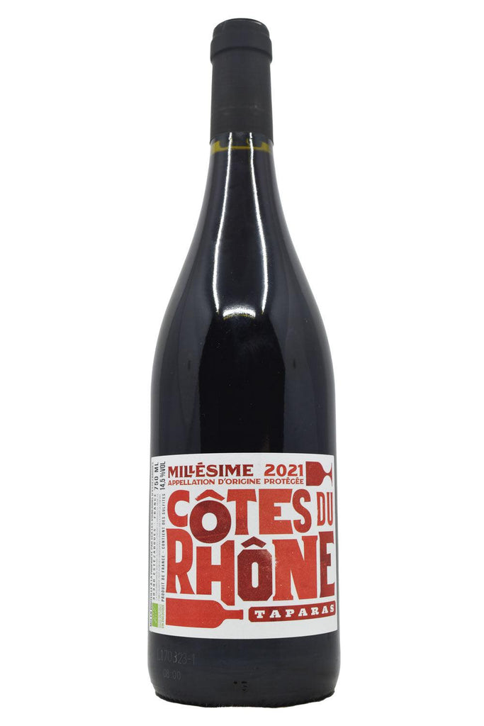 Bottle of Les Vignerons d'Estezargues Cotes du Rhone Taparas 2021-Red Wine-Flatiron SF