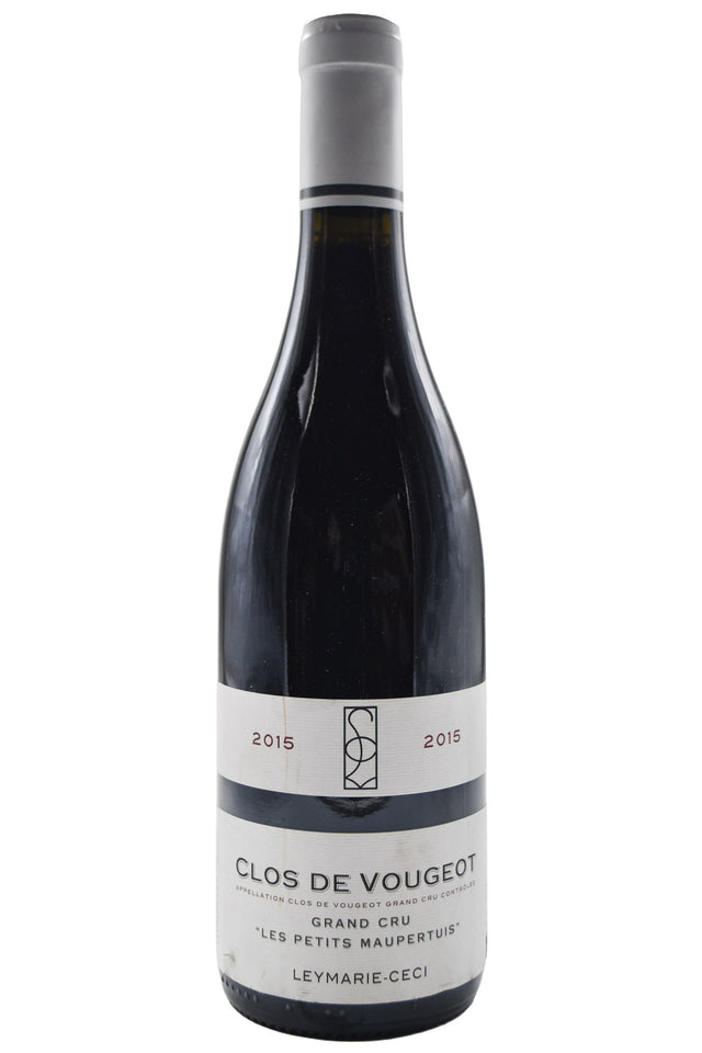 Bottle of Leymarie Ceci Clos De Vougeot Grand Cru Les Petits Maupertuis 2015 [NET]-Red Wine-Flatiron SF