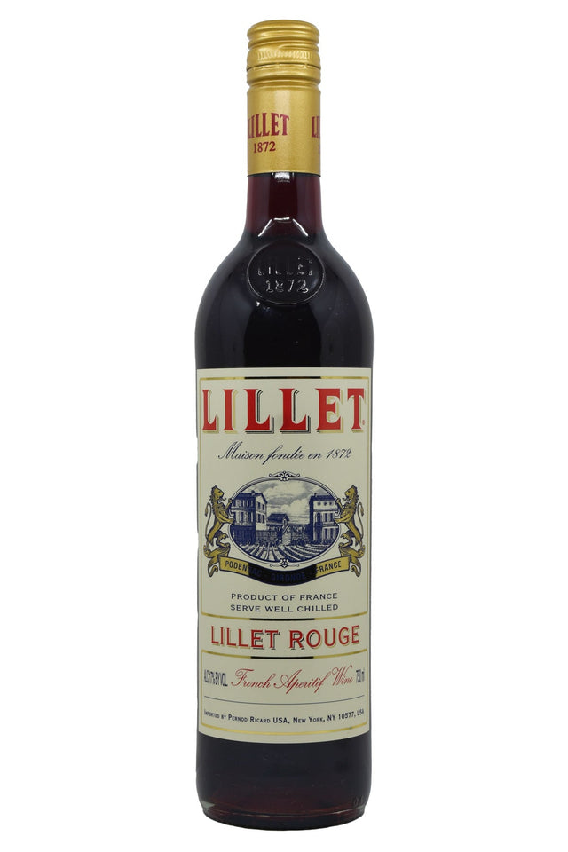 Bottle of Lillet Rouge-Spirits-Flatiron SF