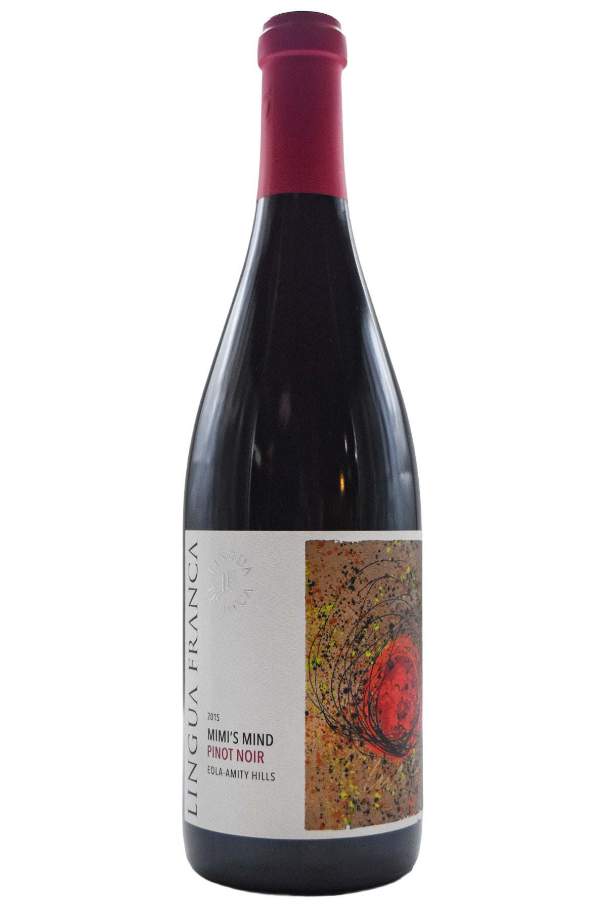 Bottle of Lingua Franca Pinot Noir Mimi's Mind 2015-Red Wine-Flatiron SF