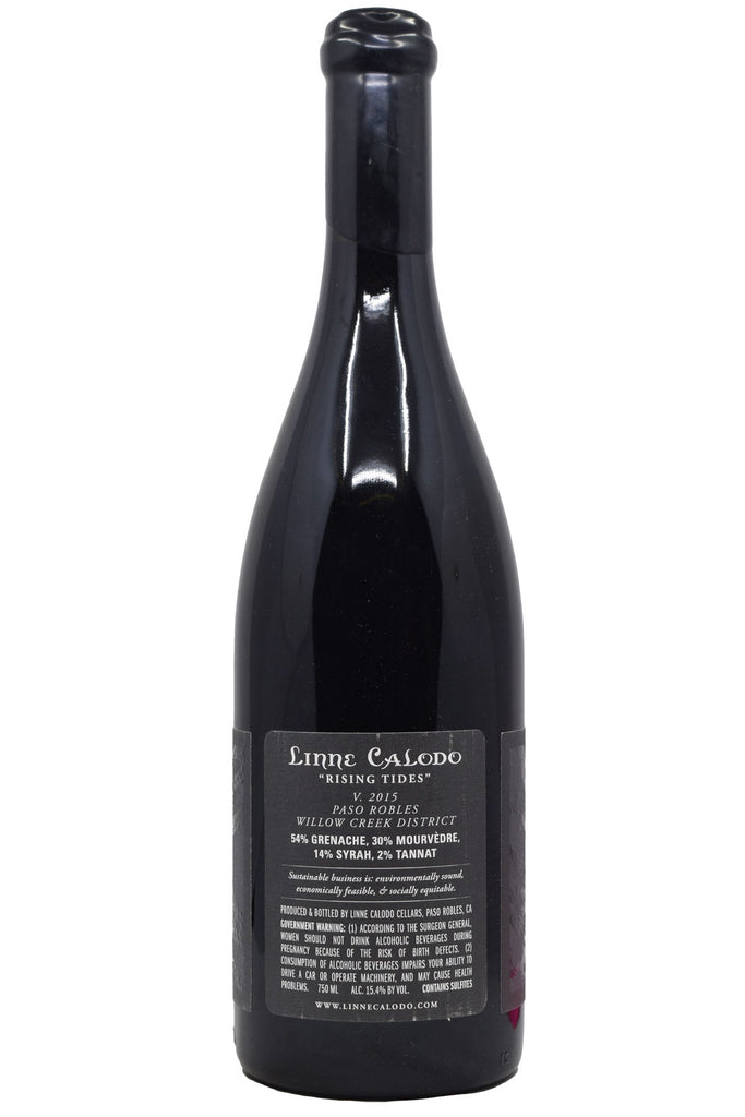 Bottle of Linne Calodo Paso Robles Rising Tides 2015-Red Wine-Flatiron SF