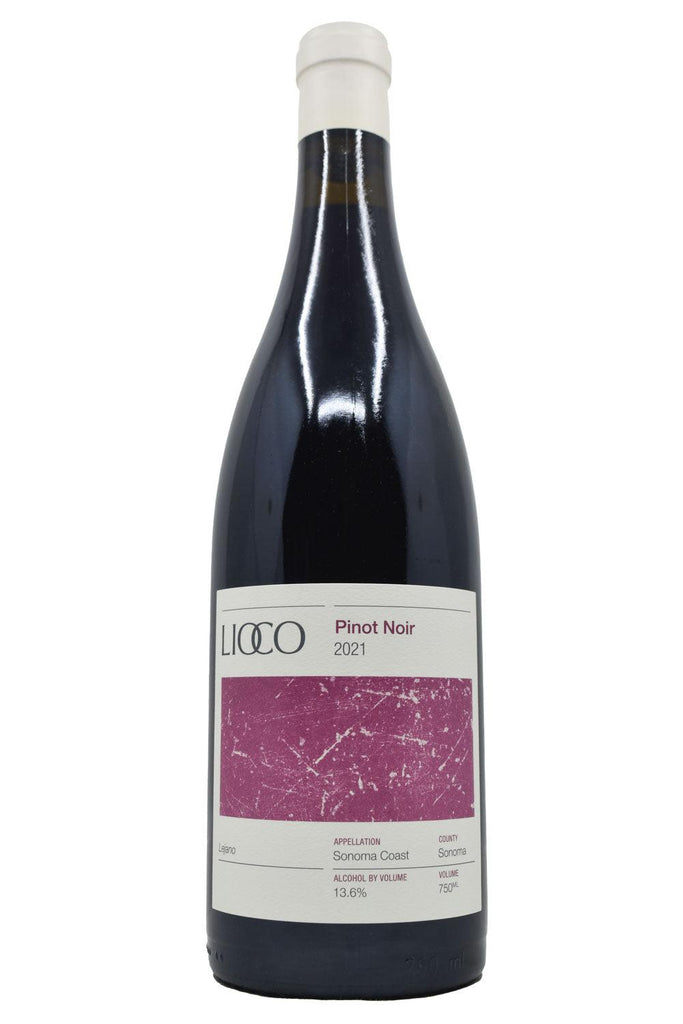Bottle of Lioco Sonoma Coast Pinot Noir Lejano 2021-Red Wine-Flatiron SF