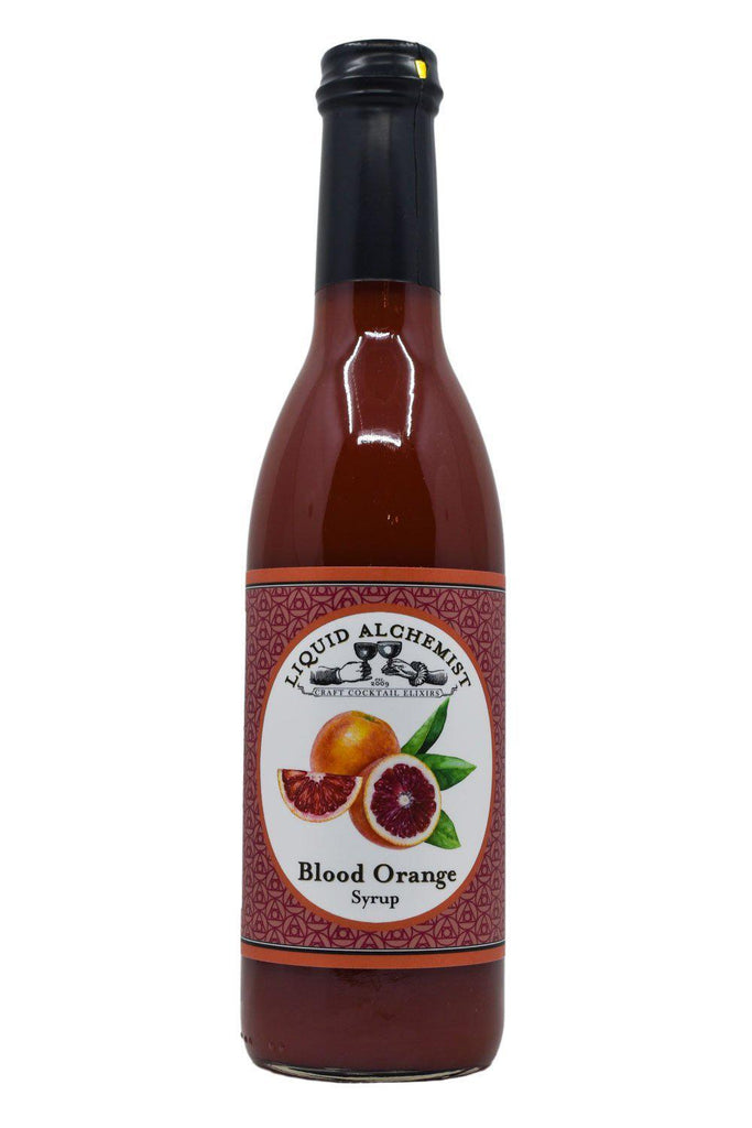 Bottle of Liquid Alchemist Blood Orange Syrup (375ml)-Spirits-Flatiron SF