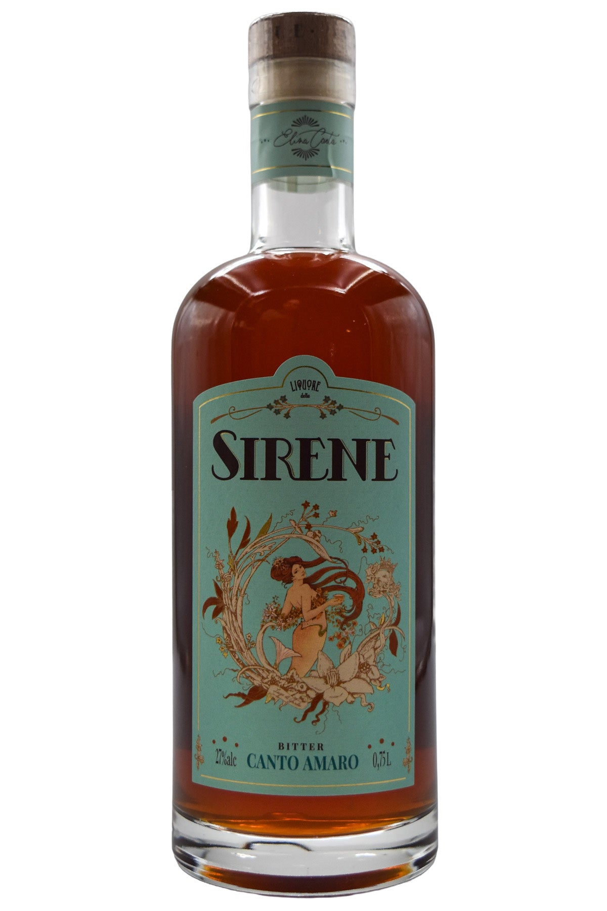 Bottle of Liquore delle Sirene Canto Amaro-Spirits-Flatiron SF