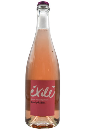 Bottle of Lise & Bertrand Jousset Petillant Naturel Rose Exile 2024-Sparkling Wine-Flatiron SF