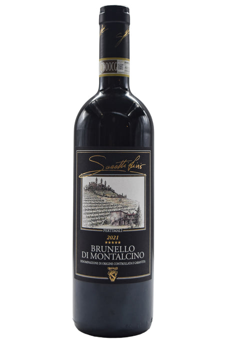 Bottle of Livio Sassetti Brunello di Montalcino Pertimali 2021-Red Wine-Flatiron SF
