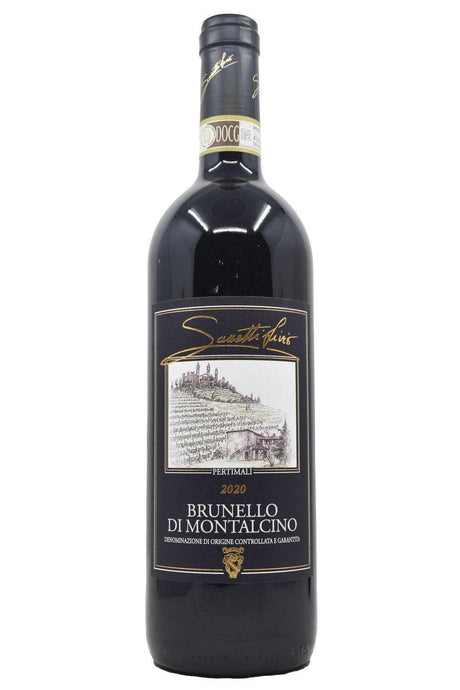 Bottle of Livio Sassetti Pertimali Brunello di Montalcino 2020-Red Wine-Flatiron SF