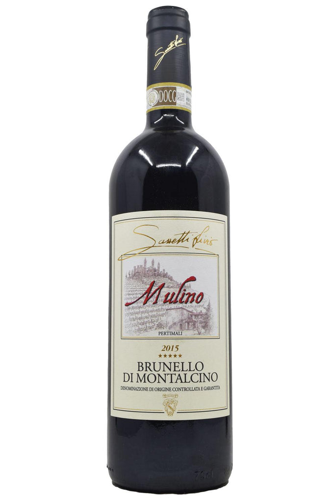 Bottle of Livio Sassetti Pertimali Brunello di Montalcino Mulino 2015-Red Wine-Flatiron SF