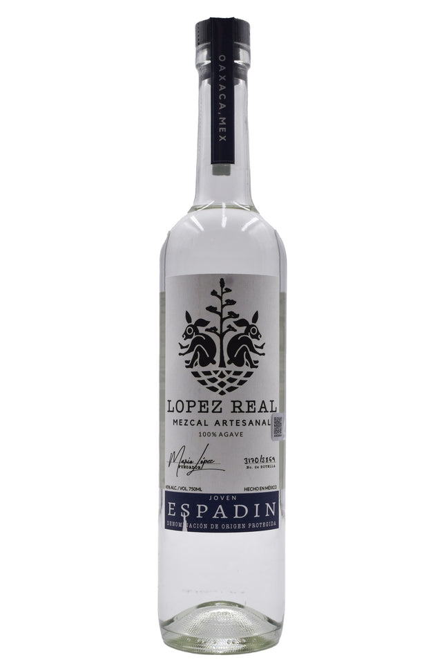 Bottle of Lopez Real Oaxaca Espadin Mezcal Artesanal-Spirits-Flatiron SF