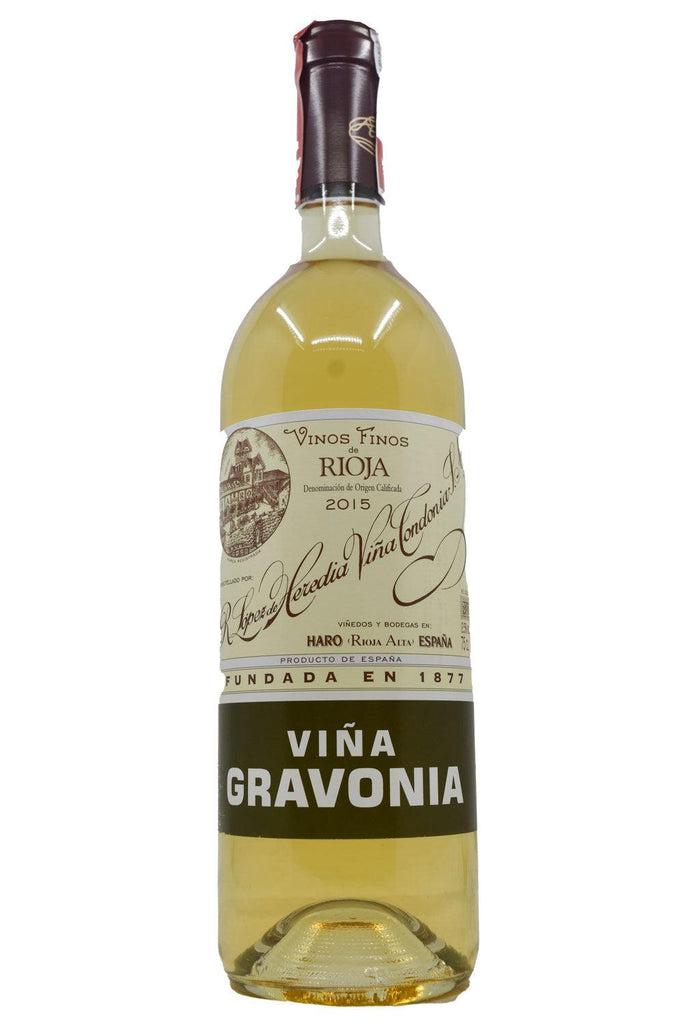 Bottle of Lopez de Heredia Rioja Blanco Crianza Vina Gravonia 2015-White Wine-Flatiron SF