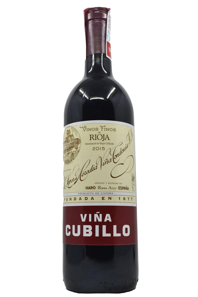 Bottle of Lopez de Heredia Rioja Crianza Vina Cubillo 2015-Red Wine-Flatiron SF