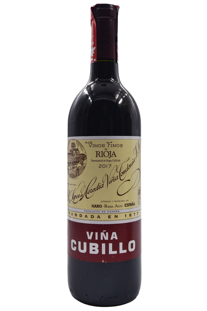 Bottle of Lopez de Heredia Rioja Crianza Vina Cubillo 2017-Red Wine-Flatiron SF