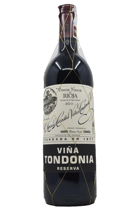 Bottle of Lopez de Heredia Rioja Reserva Vina Tondonia 2011-Red Wine-Flatiron SF