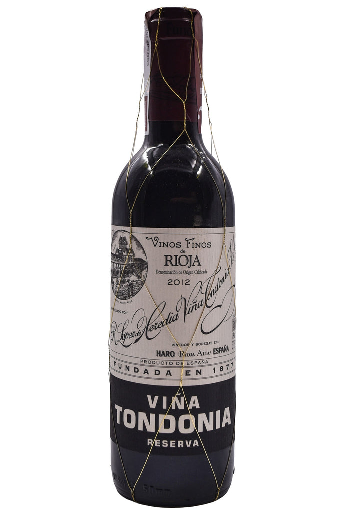 Bottle of Lopez de Heredia Rioja Reserva Vina Tondonia 2012 (375ml)-Red Wine-Flatiron SF
