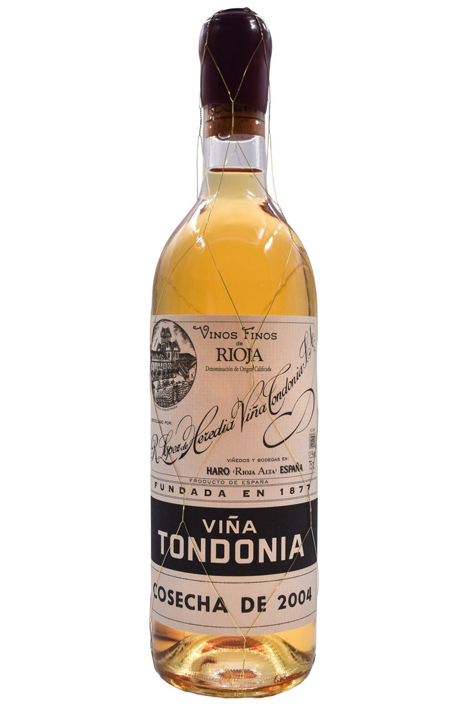 Bottle of Lopez de Heredia Rioja Vina Tondonia Blanco Gran Reserva 2004-White Wine-Flatiron SF