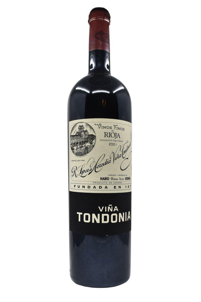Bottle of Lopez De Heredia Vina Tondonia Reserva 2001 (1.5L)-Red Wine-Flatiron SF