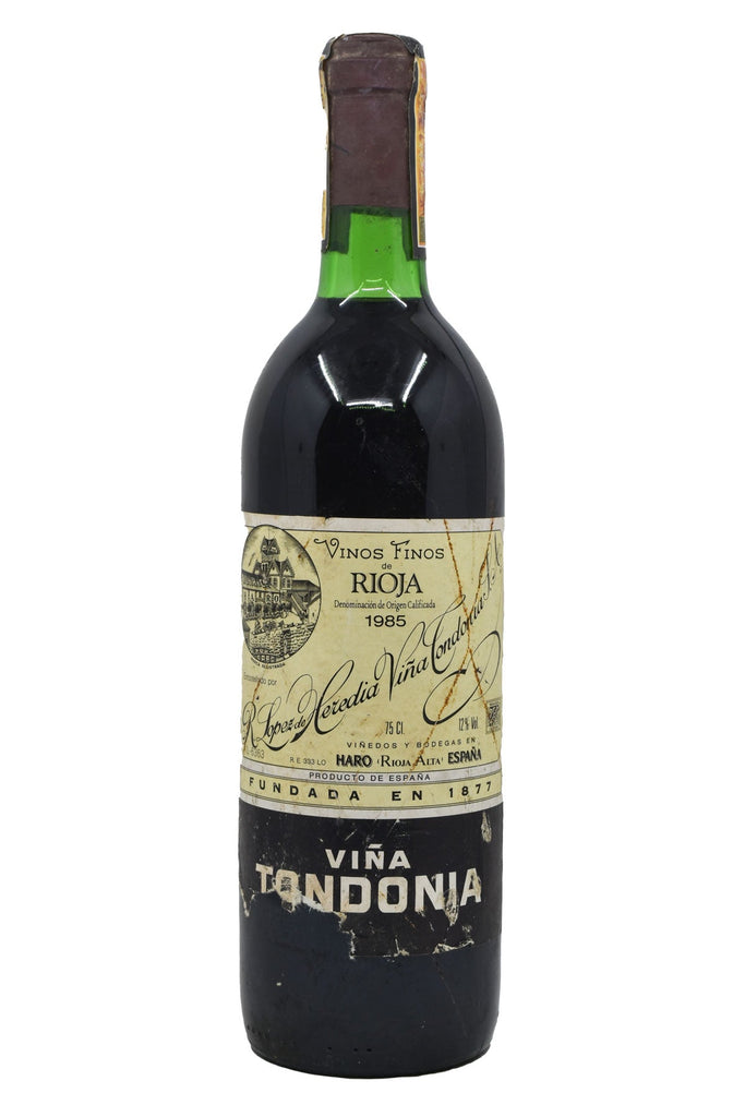 Bottle of Lopez de Heredia Vina Tondonia Reserva 1985-Red Wine-Flatiron SF