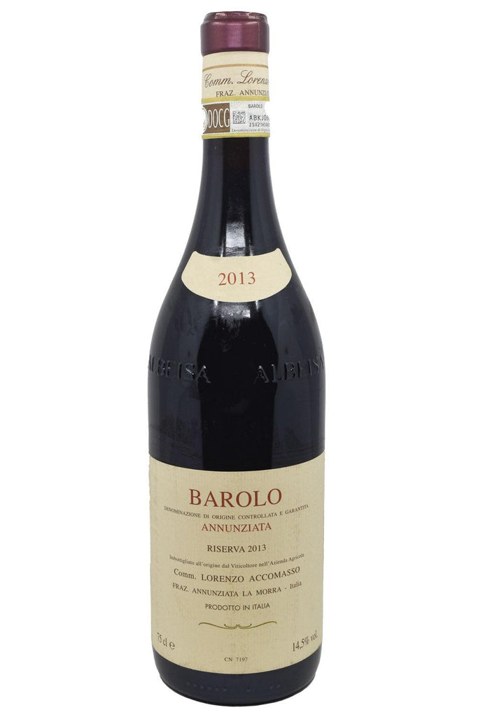 Bottle of Lorenzo Accomasso Barolo Riserva Annunziata 2013-Red Wine-Flatiron SF