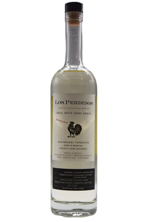 Bottle of Los Perdidos Mezcal Reposado Tepeztate-Spirits-Flatiron SF