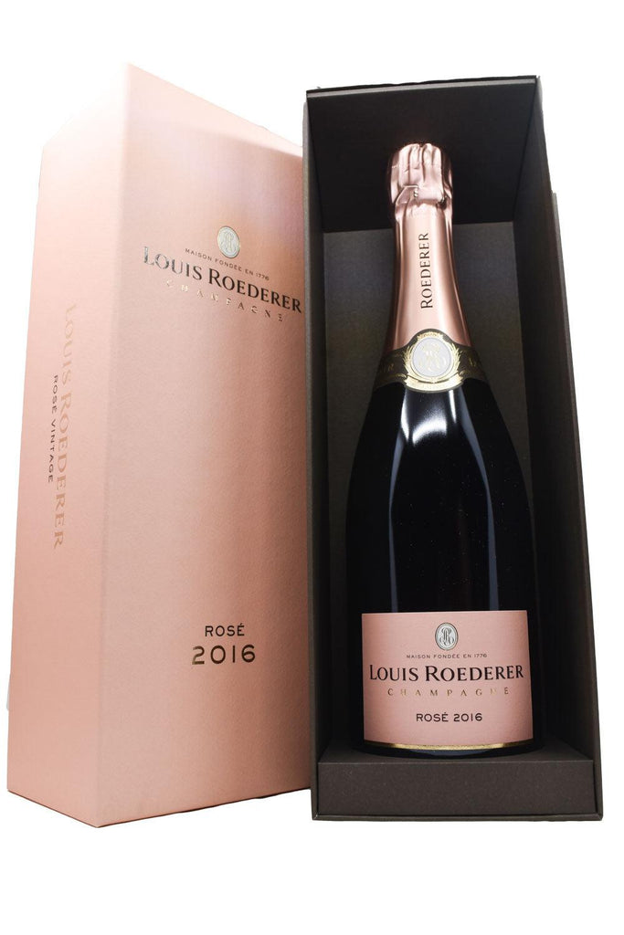 Bottle of Louis Roederer Champagne Brut Rose Millesime 2016-Sparkling Wine-Flatiron SF