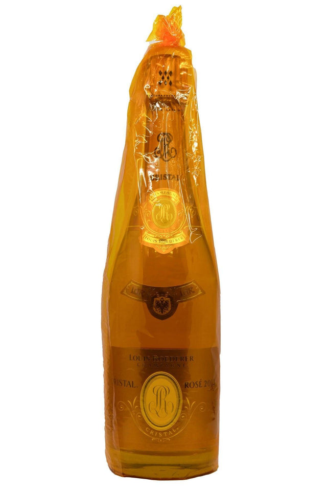 Bottle of Louis Roederer Cristal Rose Brut Champagne 2013-Sparkling Wine-Flatiron SF
