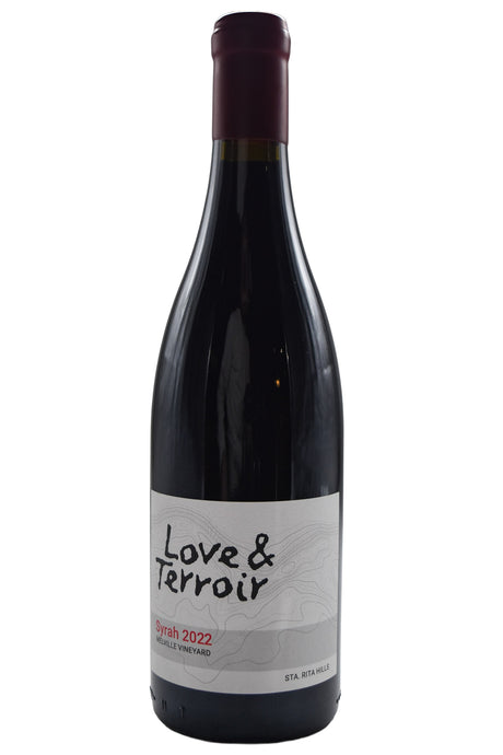 Bottle of Love & Terroir Sta. Rita Hills Syrah Melville Vineyard 2022-Red Wine-Flatiron SF