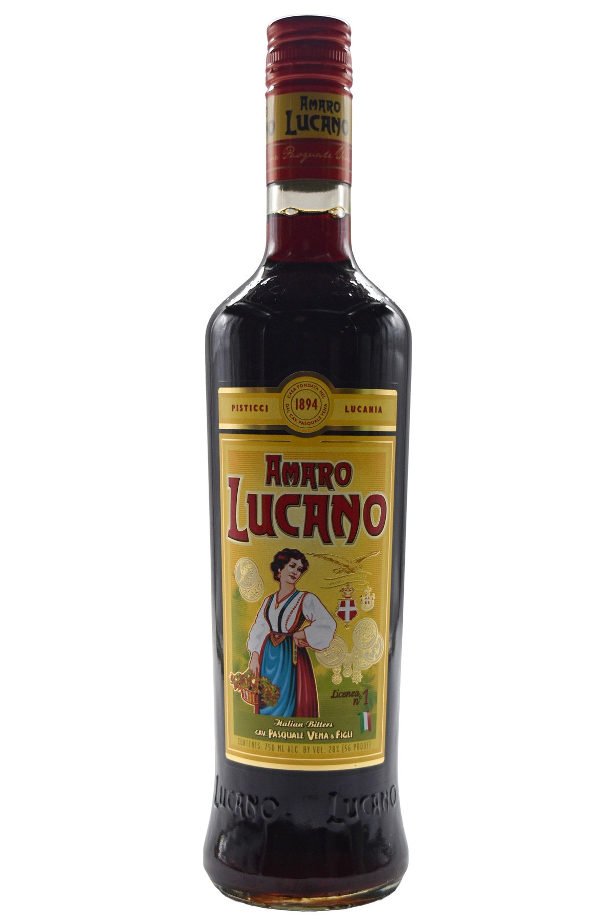 Bottle of Lucano Amaro-Spirits-Flatiron SF