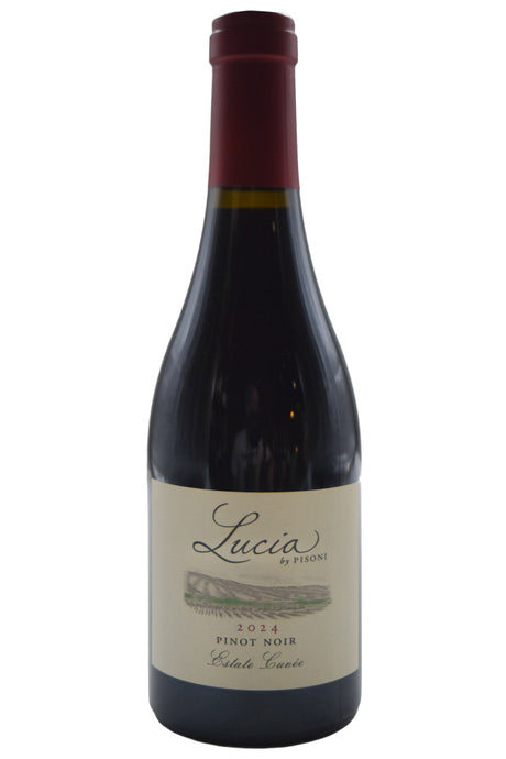 Bottle of Lucia Santa Lucia Highlands Estate Pinot Noir 2024 (375ml)-Red Wine-Flatiron SF