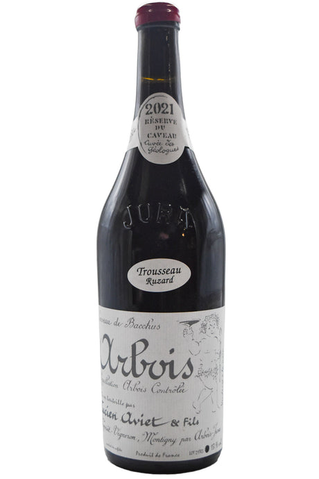 Bottle of Lucian Aviet (Caveau de Bacchus) Trousseau Cuvee Des Geologues Ruzard 2021-Red Wine-Flatiron SF