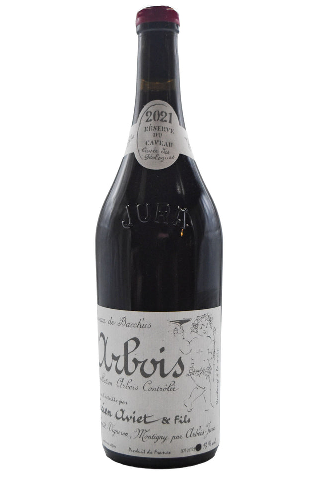 Bottle of Lucian Aviet (Caveau de Bacchus) Trousseau Cuvee Des Geologues dit PPT 2021-Red Wine-Flatiron SF