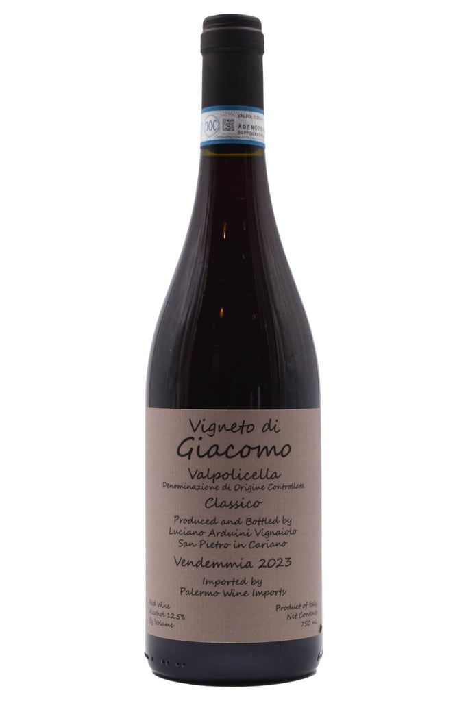 Bottle of Luciano Arduini Valpolicella Classico 2023-Red Wine-Flatiron SF