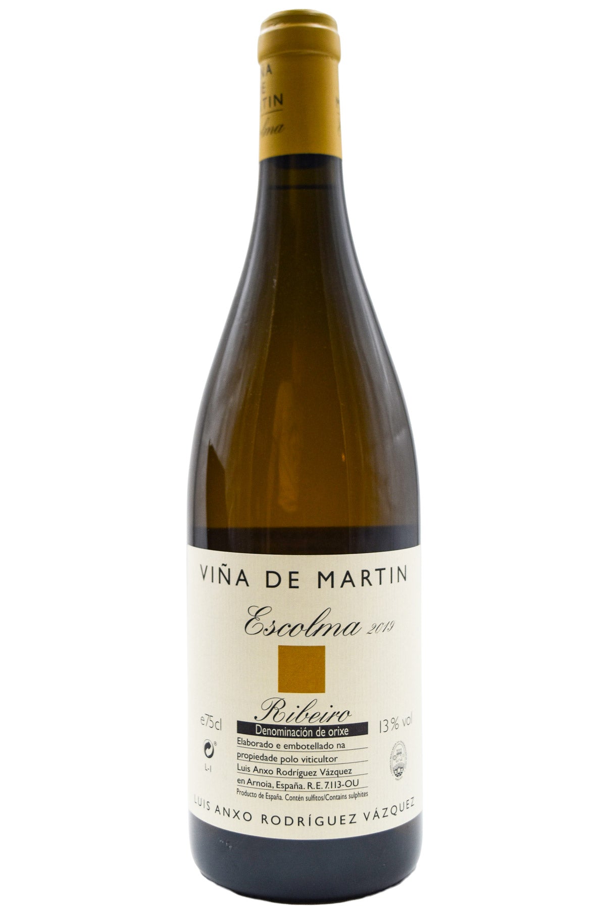 Bottle of Luis Rodriguez Ribeiro Blanco Escolma 2019-White Wine-Flatiron SF