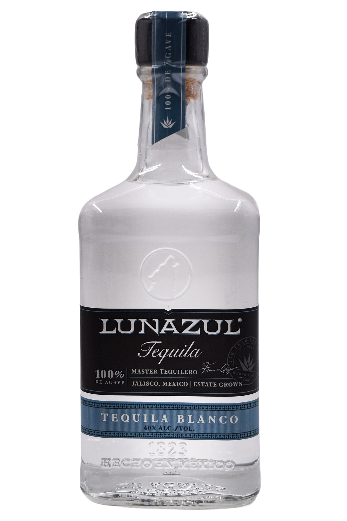Bottle of Lunazul Blanco Tequila-Spirits-Flatiron SF