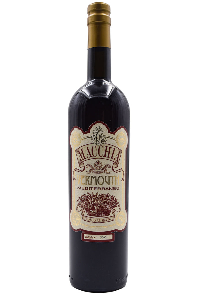 Bottle of Macchia Vermouth Rosso al Mirto-Fortified Wine-Flatiron SF