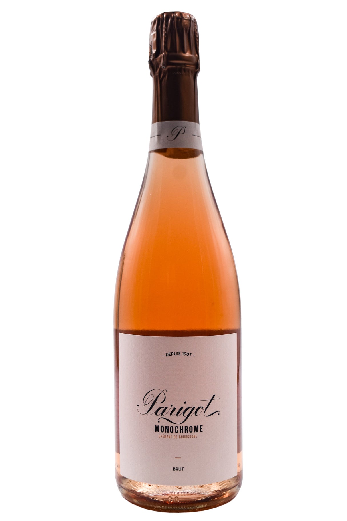 Bottle of Maison Parigot & Richard Cremant de Bourgogne Rose Monochrome NV-Sparkling Wine-Flatiron SF
