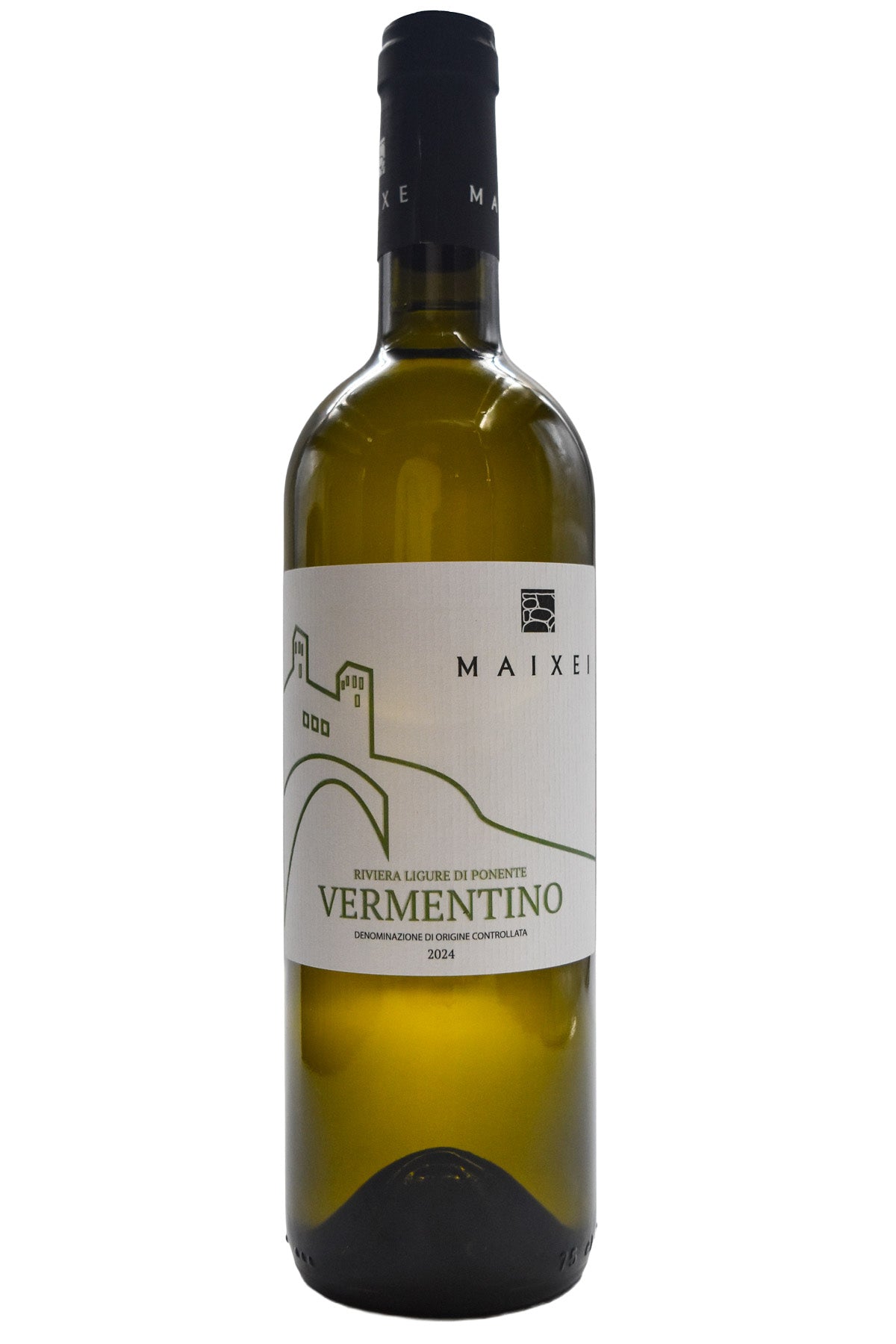 Bottle of Maixei Riviera Ligure di Ponente Vermentino 2024-White Wine-Flatiron SF
