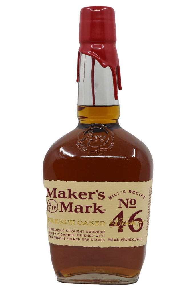 Bottle of Maker's Mark Bourbon 46 (94 proof)-Spirits-Flatiron SF