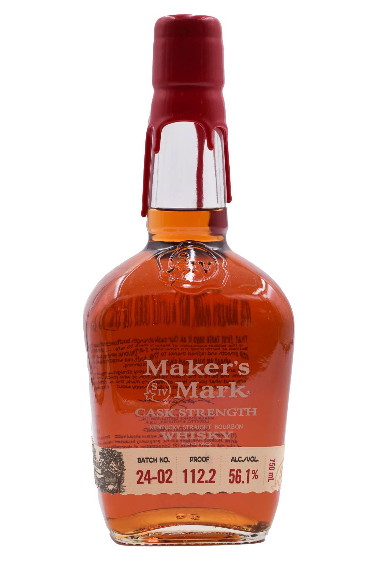 Bottle of Maker's Mark Cask Strength Kentucky Straight Bourbon-Spirits-Flatiron SF