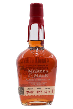 Bottle of Maker's Mark Cask Strength Kentucky Straight Bourbon-Spirits-Flatiron SF