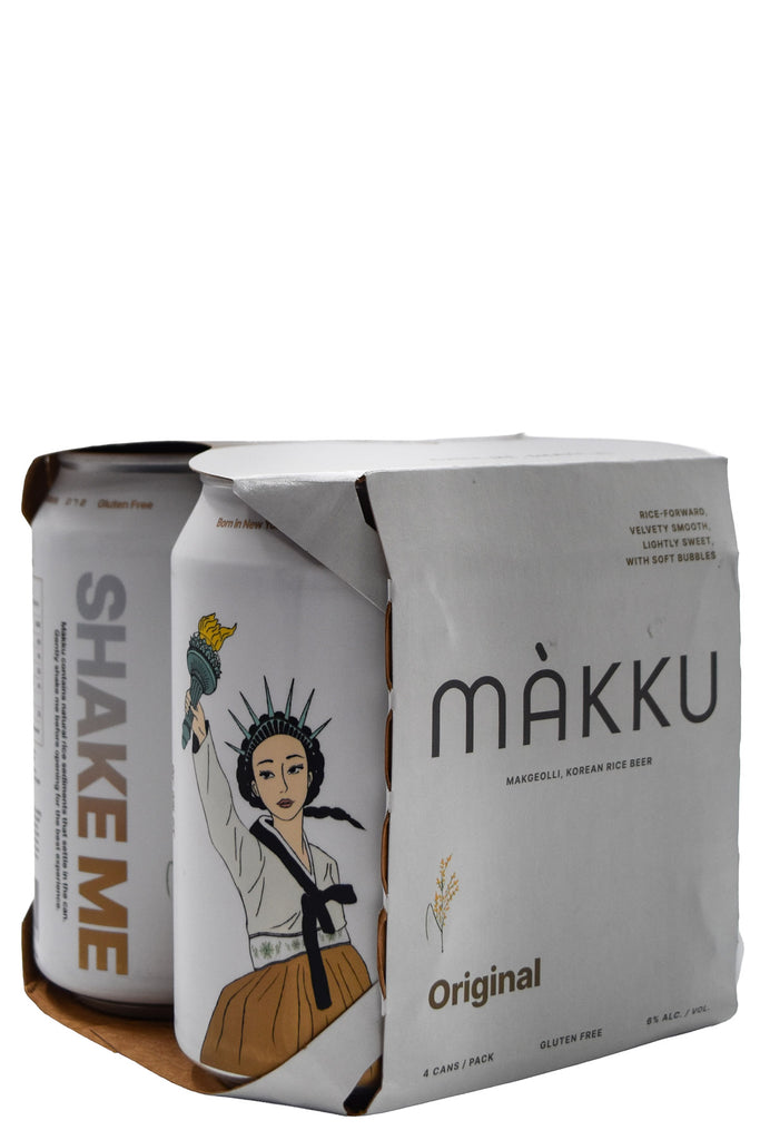 Bottle of Makku Original Makgeolli 4pk (12oz)-Beer-Flatiron SF